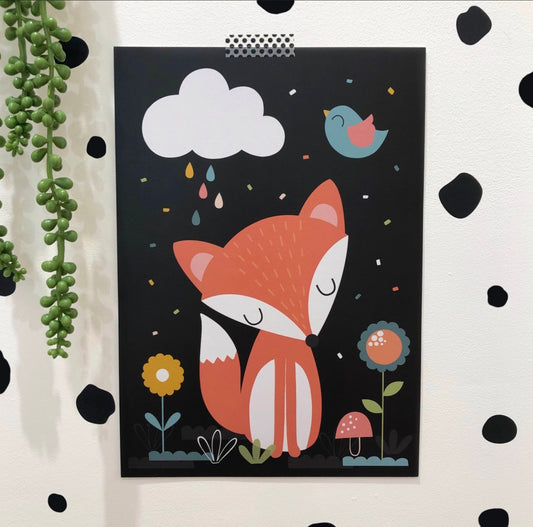 Fox A4 print image 0