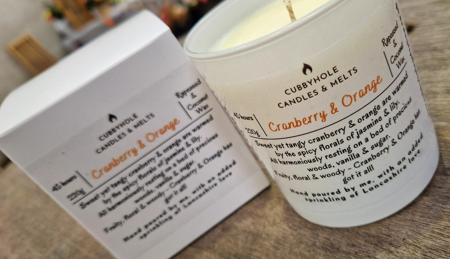 Cranberry & Orange Candle image 2
