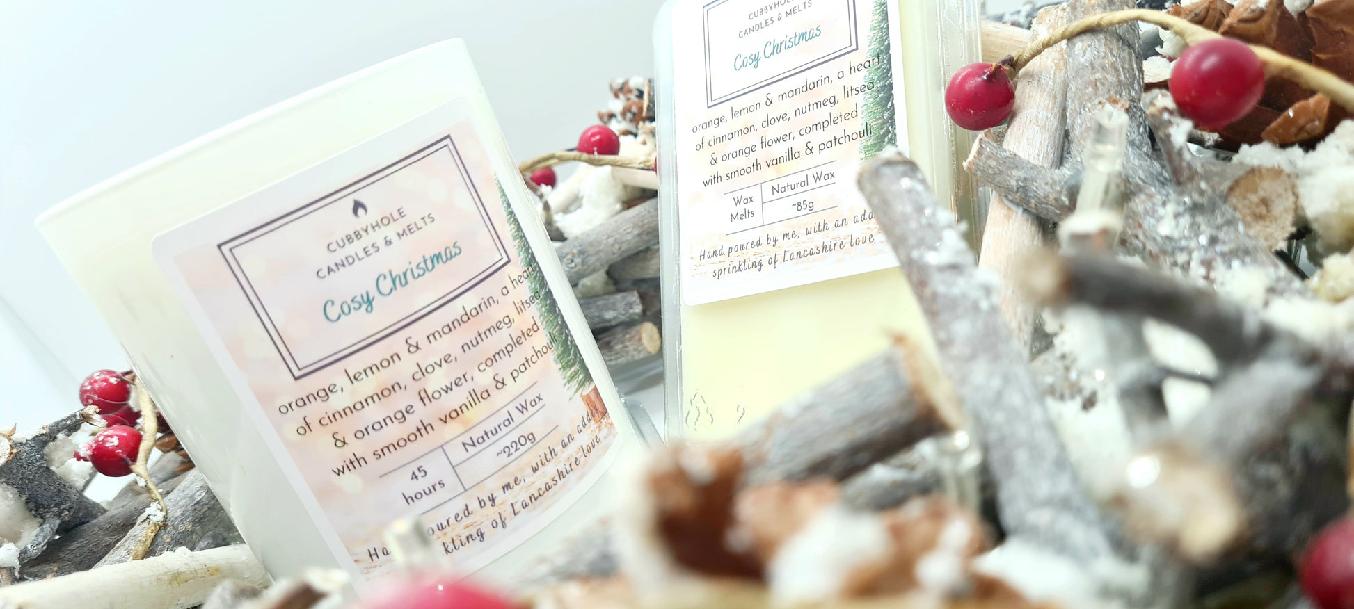 Cosy Christmas Wax Candle image 4