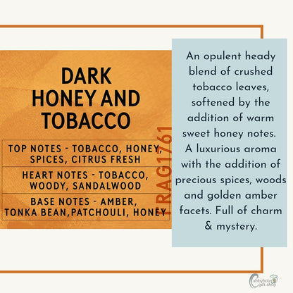 Dark Honey & Tobacco Soy Wax Melts image 0