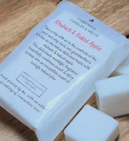 Rhubarb & Baked Apple Wax Melts