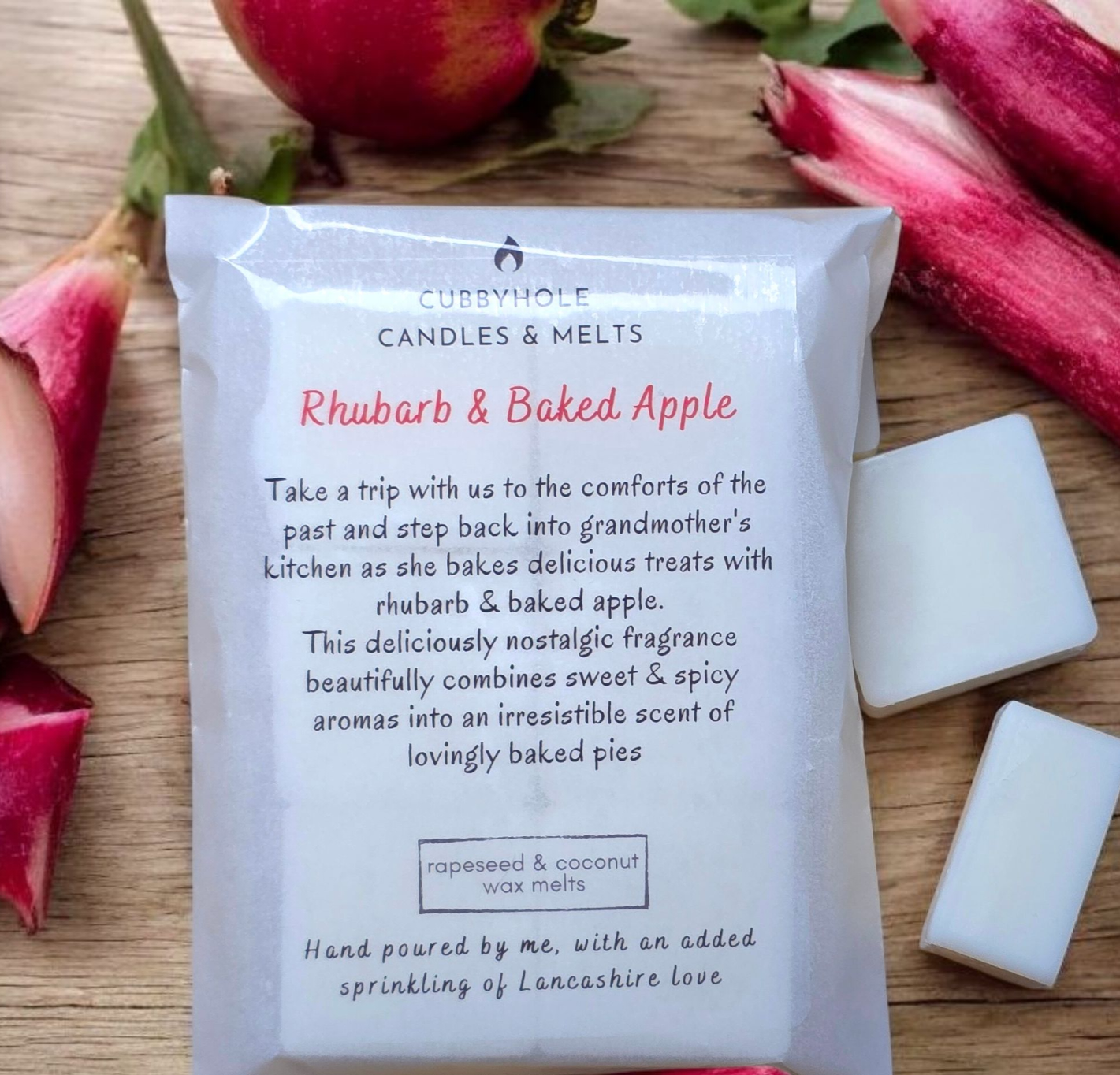 Rhubarb & Baked Apple Wax Melts