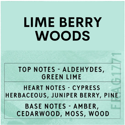 Lime Berry Woods Natural Wax Melts image 1