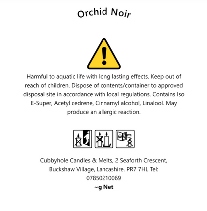 Orchid Noir Natural Wax Melts image 12