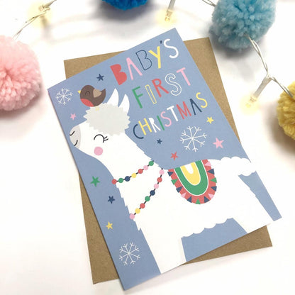 Baby’s First Christmas Card image 1