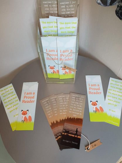 Proud Reader Bookmarks (pack of 3) image 1