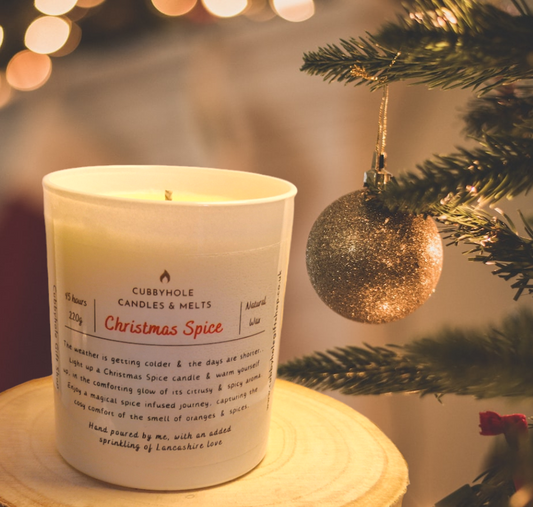 Christmas Spice Natural Wax Candle image 0