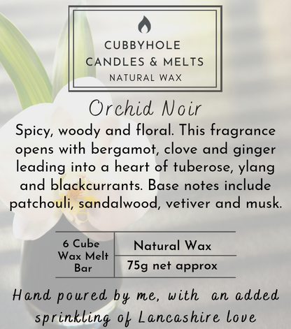 Orchid Noir Natural Wax Melts image 0