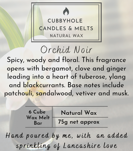 Orchid Noir Natural Wax Melts image 0