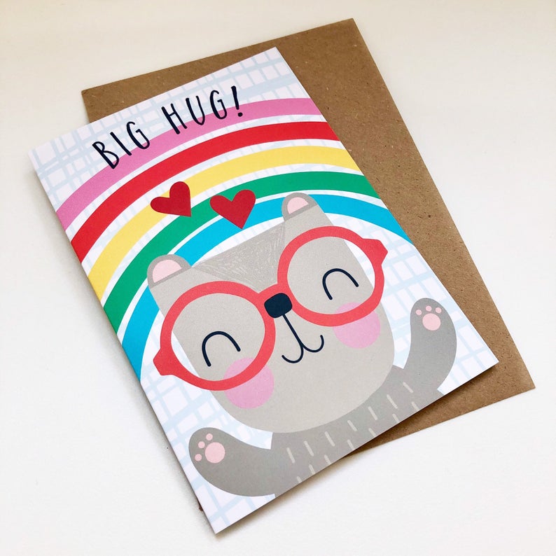 Big Hug Rainbow Card image 0