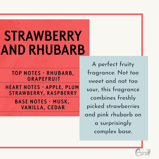 Strawberry & Rhubarb Soy Wax Melts image 0