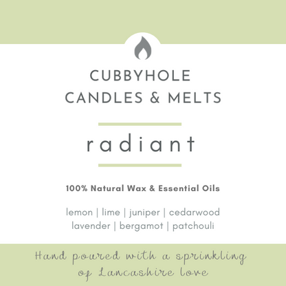 'Radiant' Natural Wax Melts - Wellbeing Collection image 0