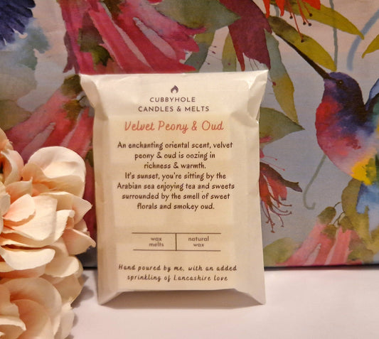 Velvet Peony & Oud Wax Melts image 0