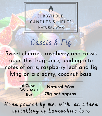 Cassis & Fig Natural Wax Melts image 0