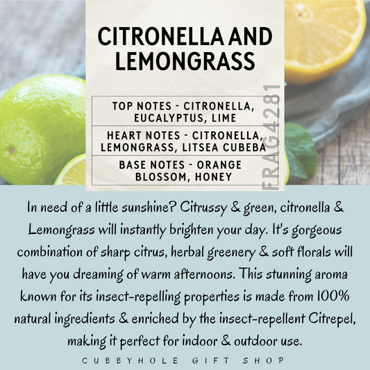 Citronella & Lemongrass Natural Wax Melts - Essential Oils  image 0