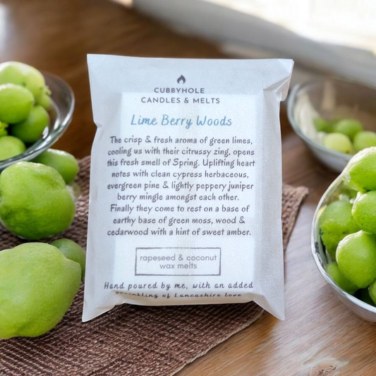 Lime Berry Woods Natural Wax Melts image 0