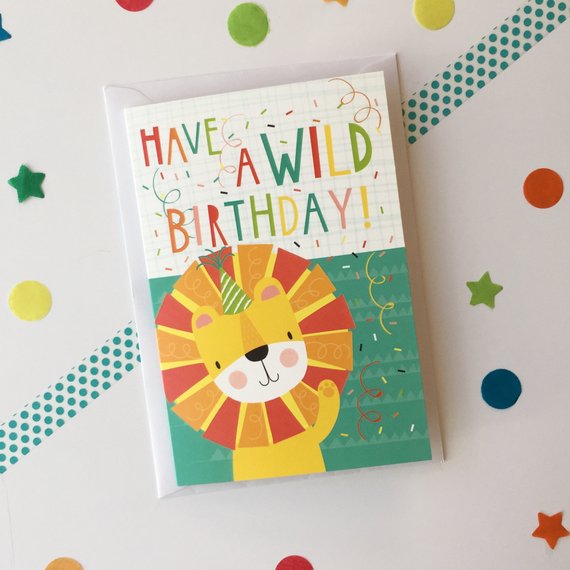 'Have a Wild Birthday' Card image 0