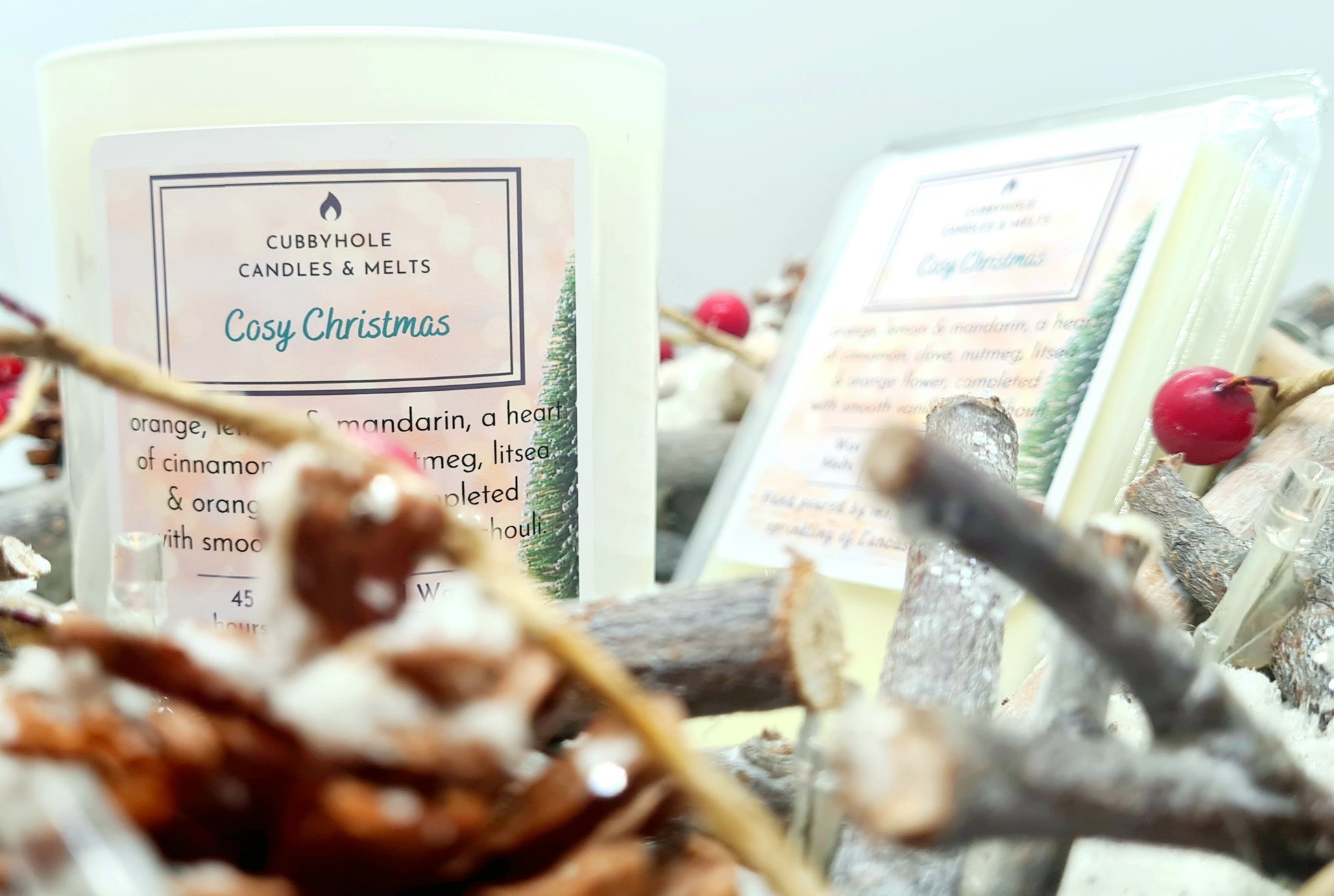 Cosy Christmas Wax Candle image 6