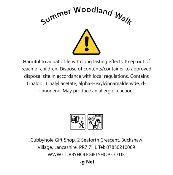 Summer Woodland Walk Soy Wax Melts image 5