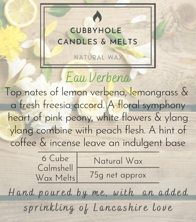 Eau Verbena Soy Wax Melts image 0