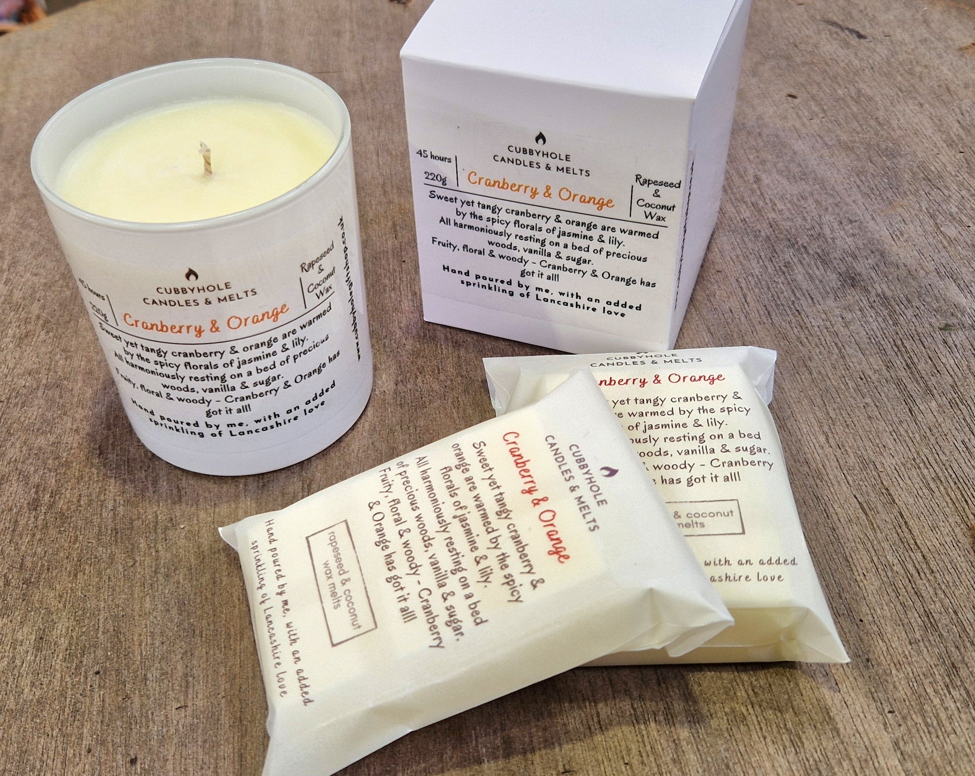 Cranberry & Orange Candle image 1