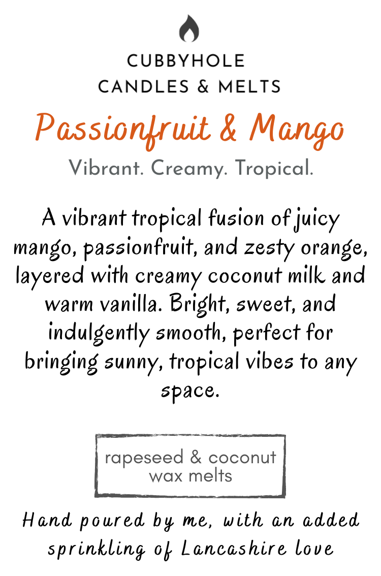 Passionfruit & Mango Wax Melts image 2