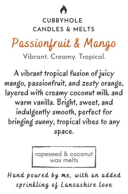 Passionfruit & Mango Wax Melts image 2
