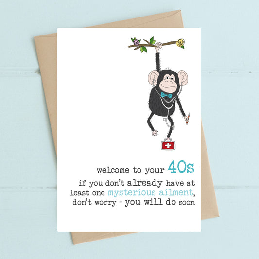 Welcome to your – 40’s – Card image 0