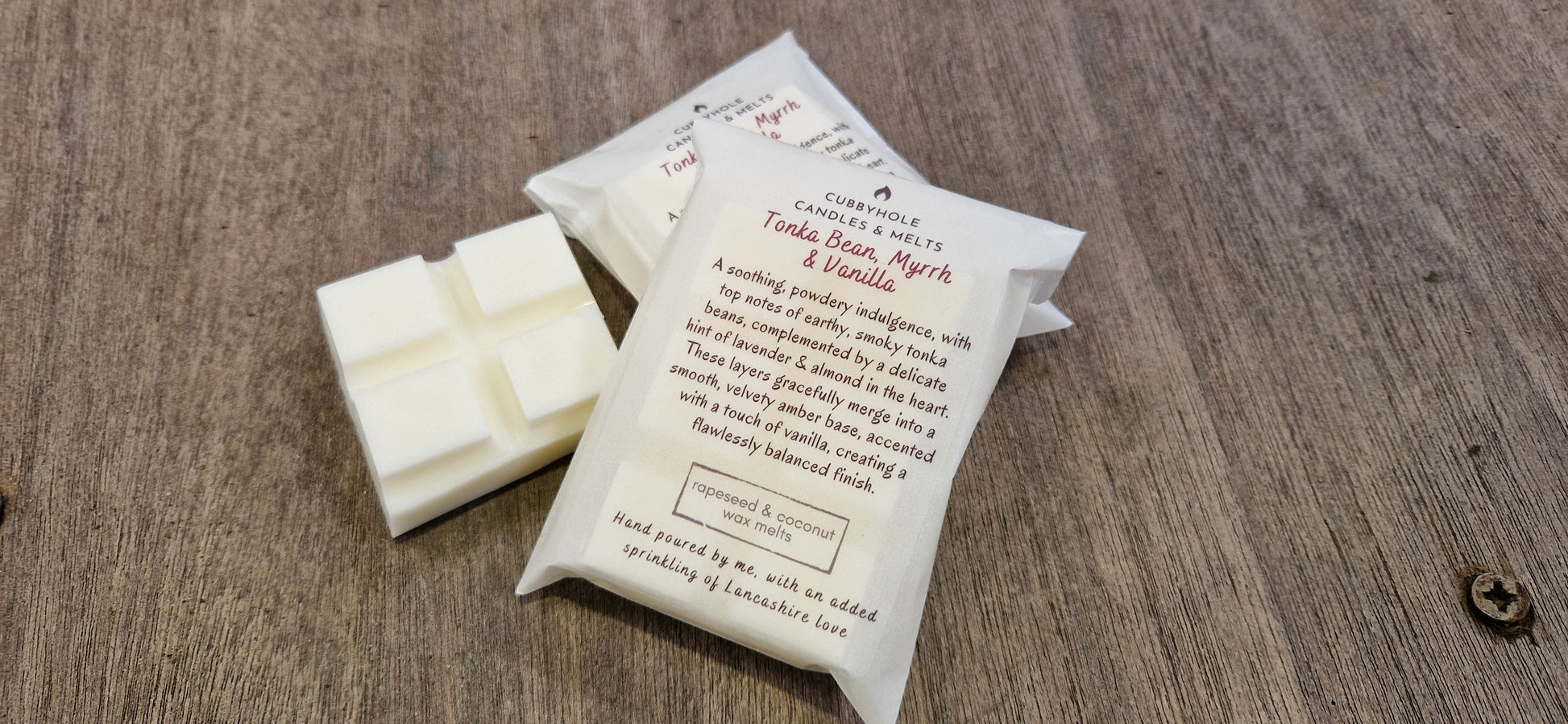 Tonka Bean, Myrrh & Vanilla Wax Melts image 4