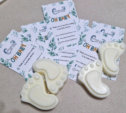 Baby Feet Wax Melts - Personalised Favours image 0