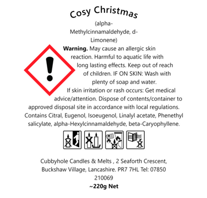 Cosy Christmas Wax Candle image 11