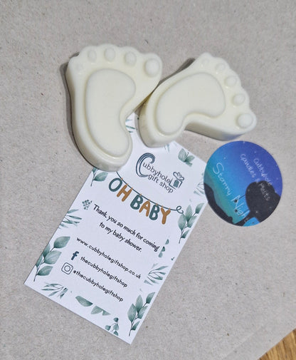Baby Feet Wax Melts - Personalised Favours image 2