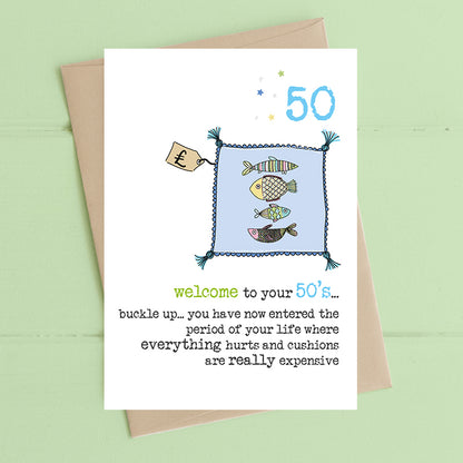 50’s… everything hurts... – Card image 0