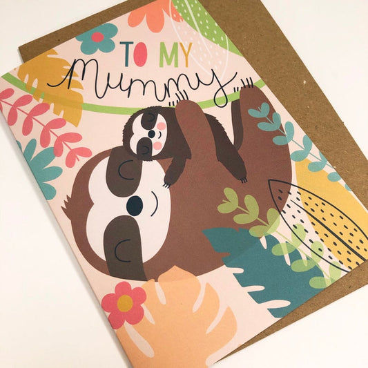 Mummy Sloth Card image 0