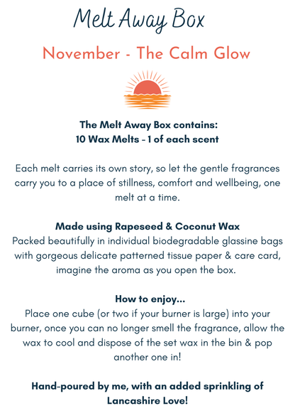 Melt Away Box - November - The Calm Glow