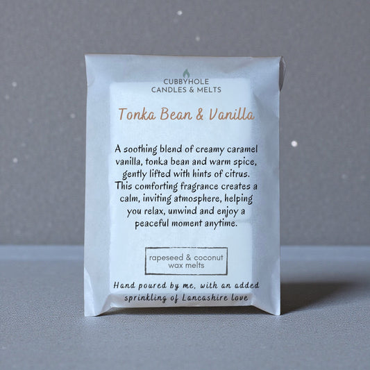 Tonka Bean & Vanilla Wax Melts