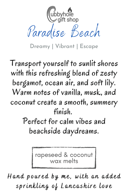 Paradise Beach Wax Melts