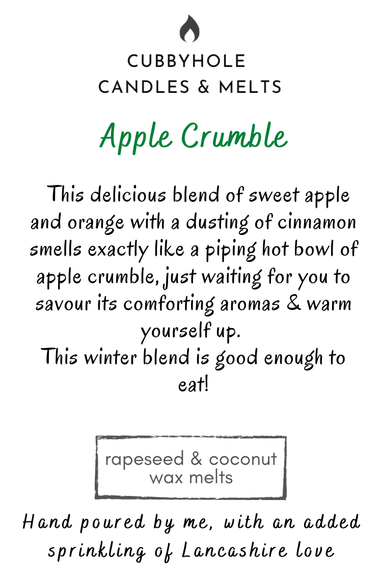 Apple Crumble Natural Wax Melts image 2