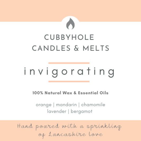 'Invigorating' Natural Wax Melts - Wellbeing Collection image 0