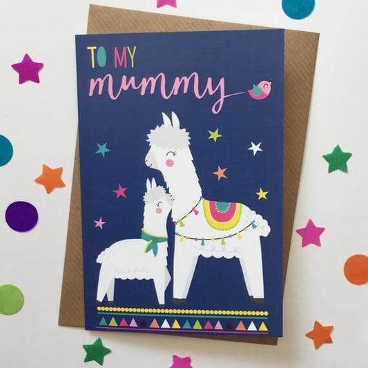 Mummy Card, Alpaca/Llama image 0