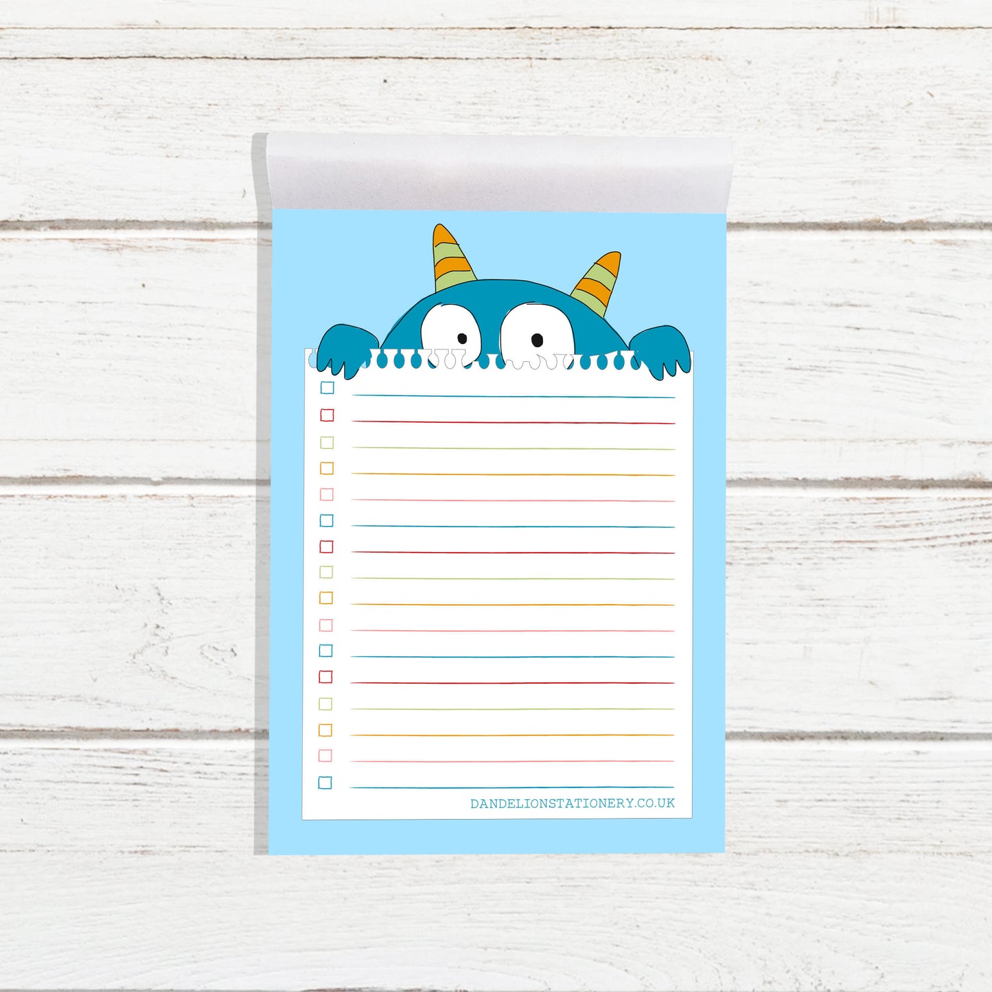A6 Jotter Pad – Monster image 0