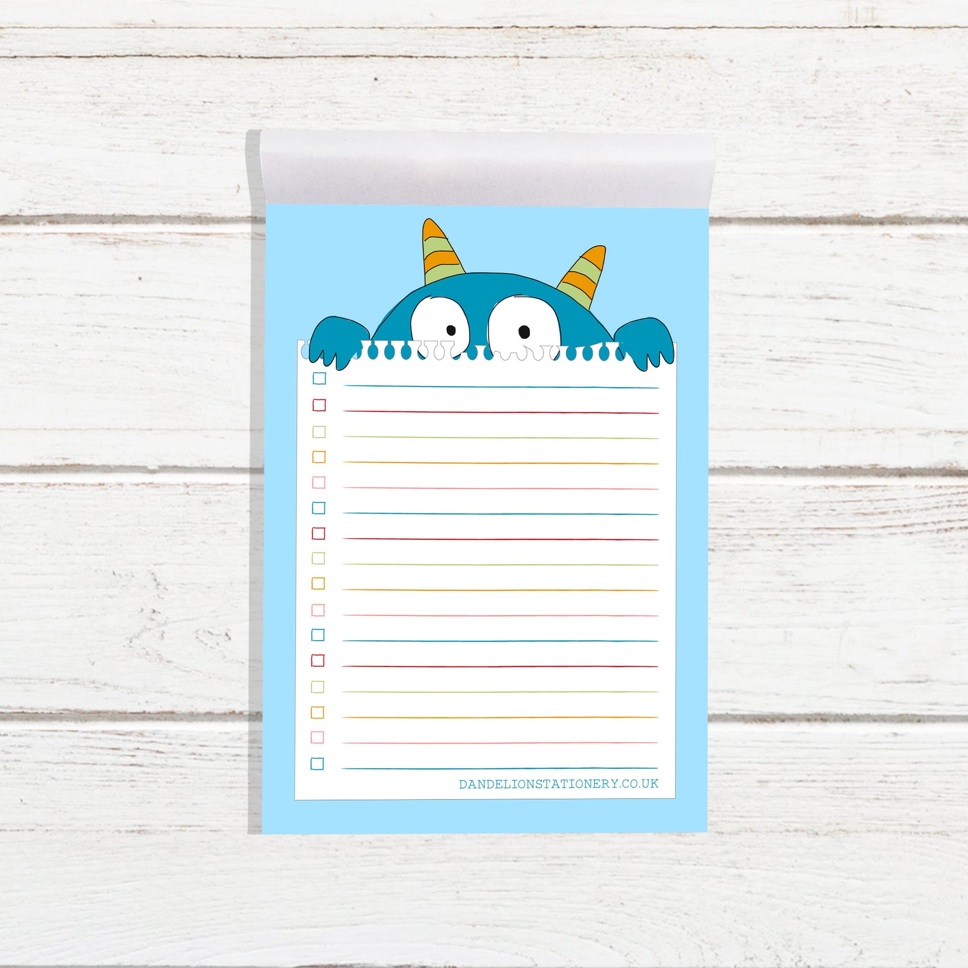 A6 Jotter Pad – Monster image 0