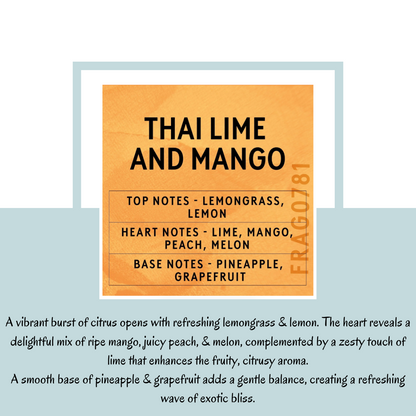 Thai Lime & Mango Natural Wax Melts image 0