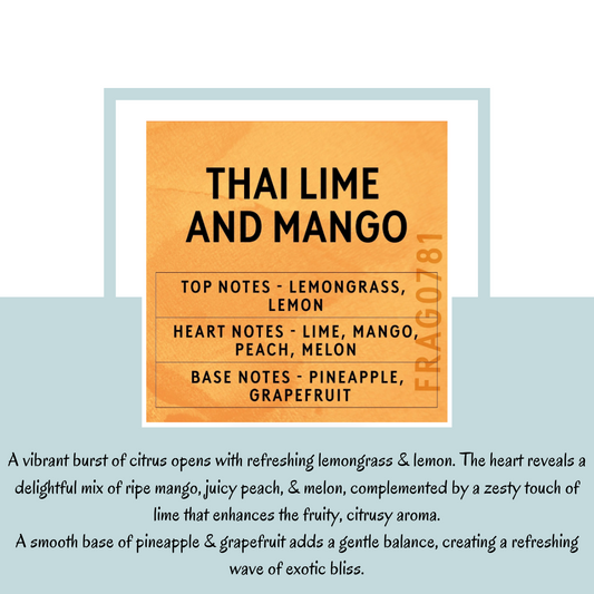 Thai Lime & Mango Natural Wax Melts image 0