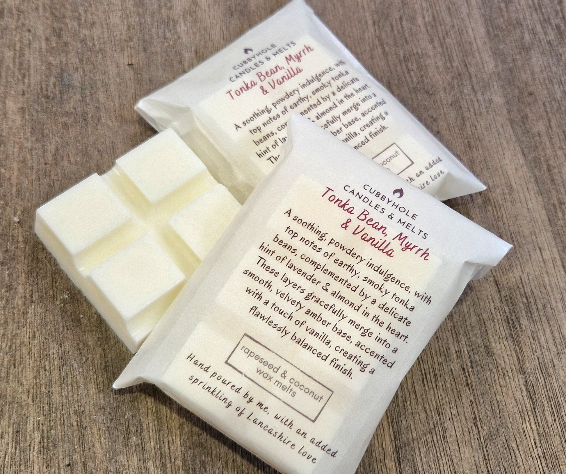 Tonka Bean, Myrrh & Vanilla Wax Melts image 0