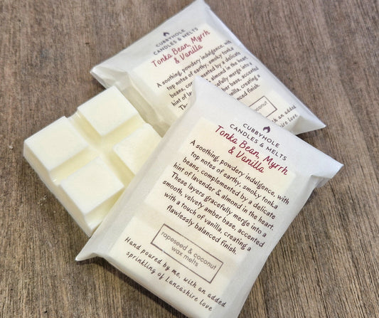 Tonka Bean, Myrrh & Vanilla Wax Melts image 0