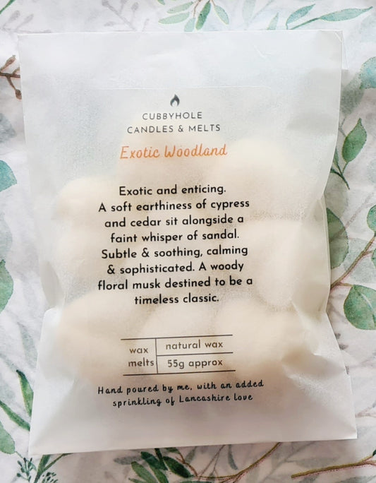 Exotic Woodland Soy Wax Melts image 0