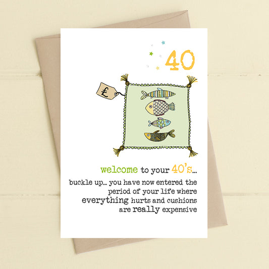 40’s… everything hurts... – Card image 0
