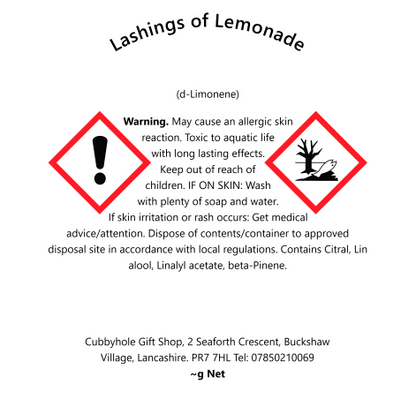 Lashings of Lemonade Natural Wax Melts image 5