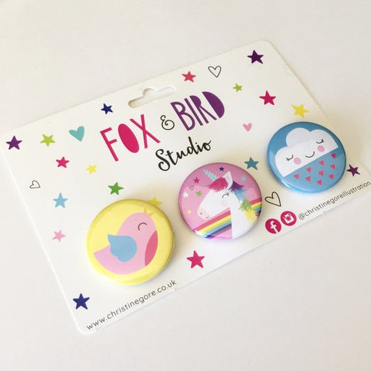 Unicorn Badge Set image 0